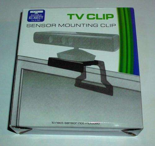 Xbox kinect sensor mounting clip.