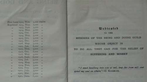Book - Being and Doing - 1911 - Pocket