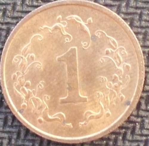 Coin - Zimbabwe 1 Cent 1980 - EF - Rare