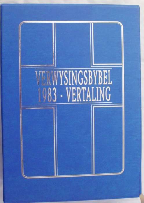Bible - Die Bybel Met Verwysings - 1983 -  B - Twin Set Boxed
