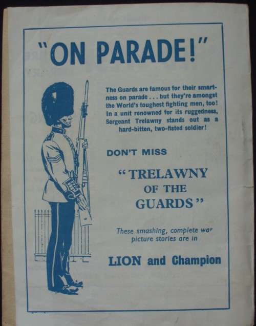 Comic Book - Lion Picture Library 130 - Vintage