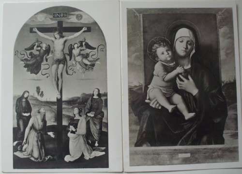 Postcards x 2 - UK - RPPC - Religious Art - Unused - Rare