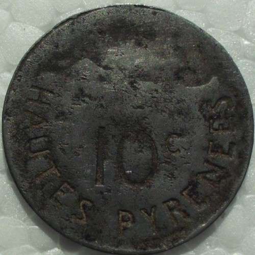 Token - Ville De Tarbes- 1917 - 10 Centimes