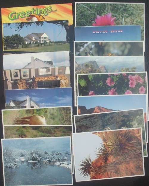 Postcards - USA x 16 - Unused
