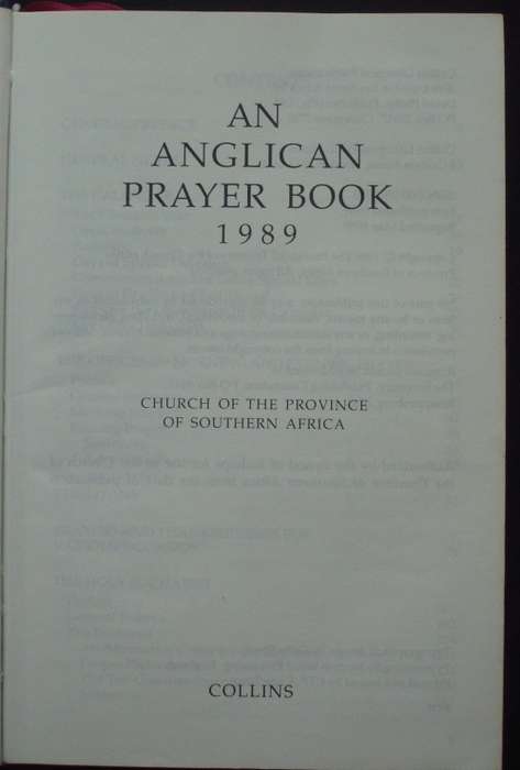 Bible/Prayer Book - Anglican - 1989 - H/C - B