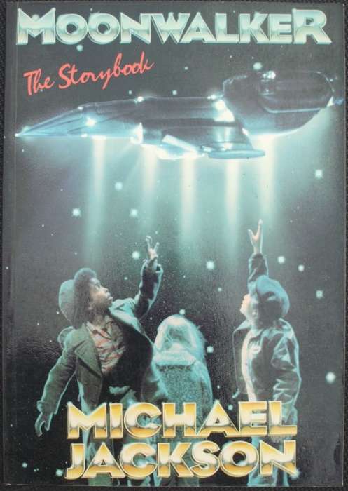 Book - Moonwalker  - Michael Jackson - The Storybook - 1988