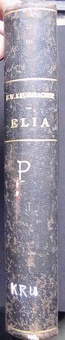 Bible - De Profeet Van Israel - 1828 - Dr. Krummacher