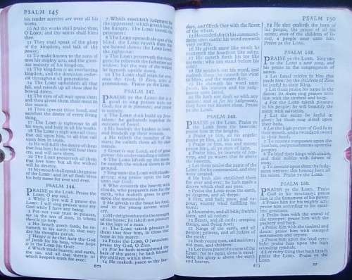 Bible - The Holy Bible - Vintage - Undated - Pocket