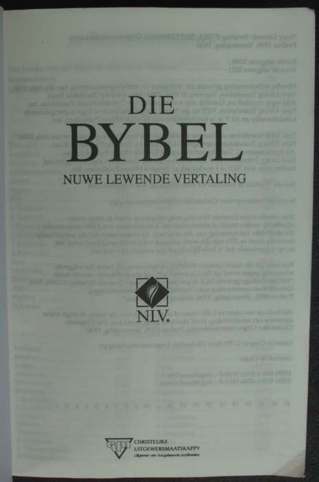 Bible - Die Bybel - NLV - Pocket - 2011