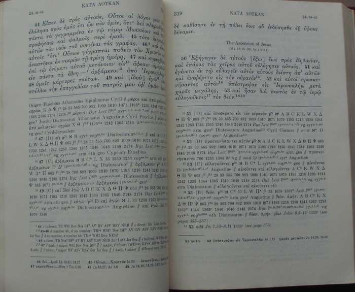 Bible - The Greek New Testament - Dictionary - 1975 - Scarce