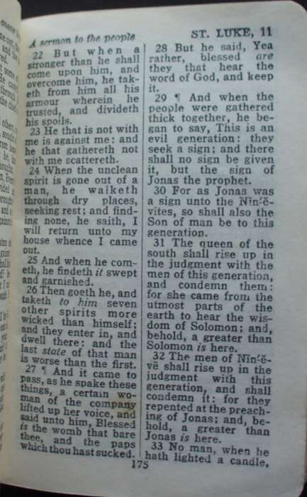 Bible - The New Testament - Pocket - 1952