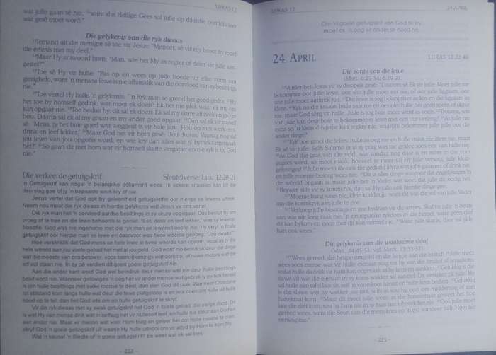 Bible - Die Stiltetyd Bybel Vir Mans - 2006 - A