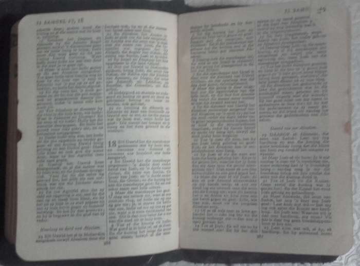 Bible - Die Bybel - 1933-1970 - Pocket - Leather