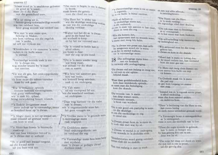 Bible - Die Bybel - 1985