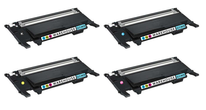 Samsung 407 / 407S / CLT-407S Toner Cartridge Multipack - Compatible