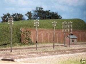 10 TELEGRAPH POLES  - N SCALE