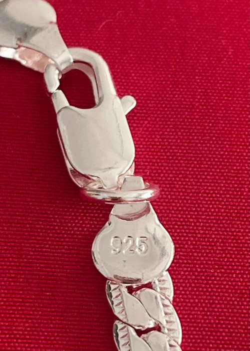 BRAND NEW - Classic Sterling Silver 50cm 25g Chain Necklace