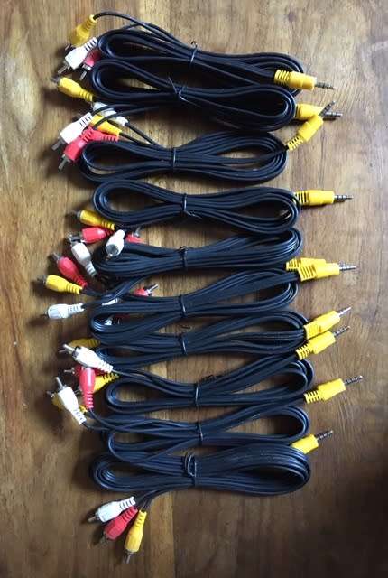 RCA Cable(10 per bid)