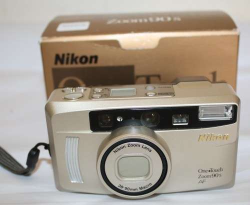 Nikon One Touch Zoom 90-Original Box-Looks Like New-Not Tested-No Battery