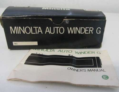 **Minolta Auto Winder G**....As per photos.....Not tested