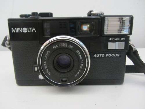 **Minolta Hi-Matic AF 2**-35mm Film Camera...Shutter Fires-Flash Not firing