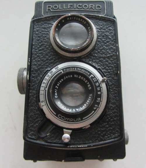 Rolleicord TLR Twin Reflex Camera. Model K 3-11C Serial No-923321 1939/49