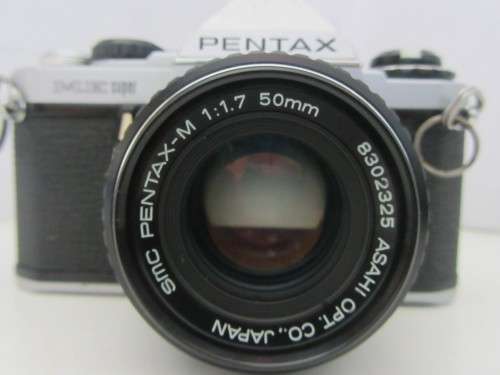 Pentax ME-Super SMC Pentax -M-1:1.7 50mm Lens-Inc Pentax Winder Bag and Instructions