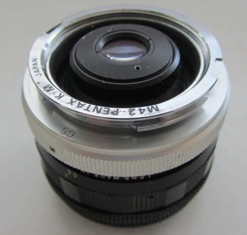 Tokina Wide 35mm f3.5 Good Condition Incl Pentax M-42 Adapter Filter and case.