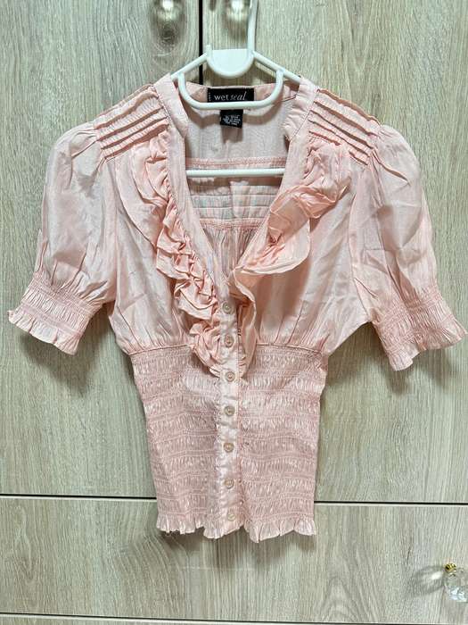 Princess PEARL PINK TOP T shirt for lady SIZE XS