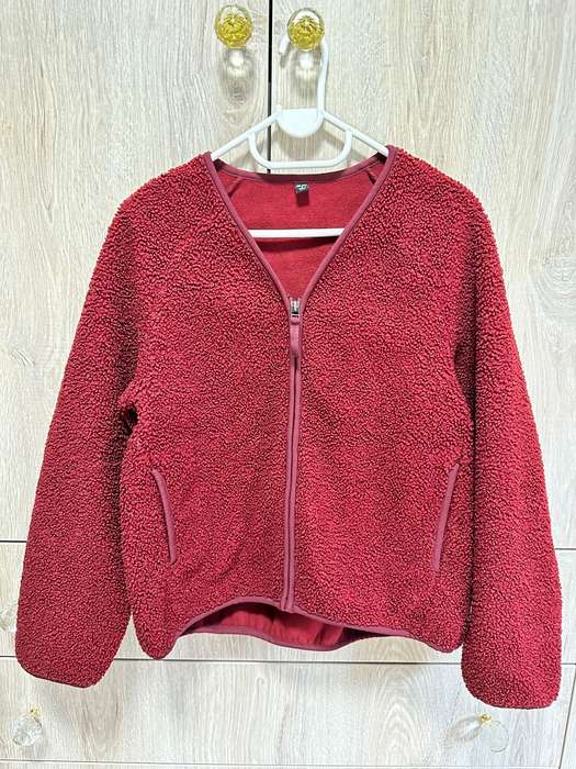 UNIQ DARK RED COSY WINTER JACKET SUPER NICE QUALITY SIZE S