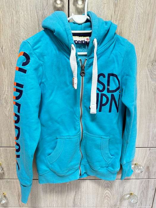 Super Dry Blue Comfort Jacket for Lady Size XS