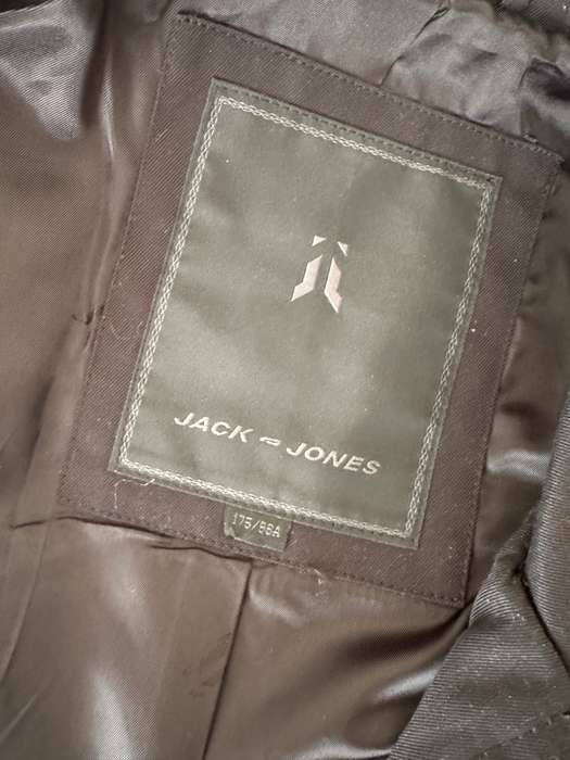 JACK&JONES BLACK WINDCOAT for MEN SUPER NICE QUALITY SIZE M