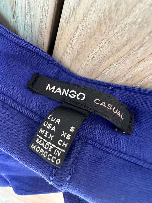 MANGO BRIGHT BLUE PANTS FOR LADY SIZE USA XS