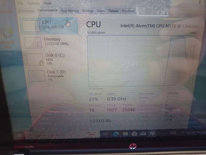 HP 210 Mini Pink - Excellent Condition!