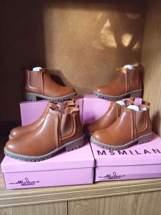 Milano Ankle Boot Size 6 (BROWN)