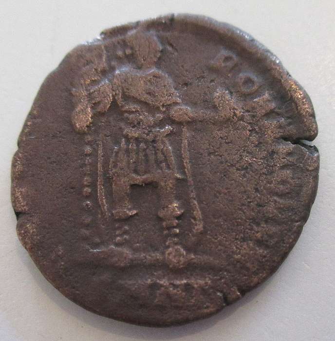 AN ANCIENT COIN  393-423 AD --OVER 1600 YEARS OLD