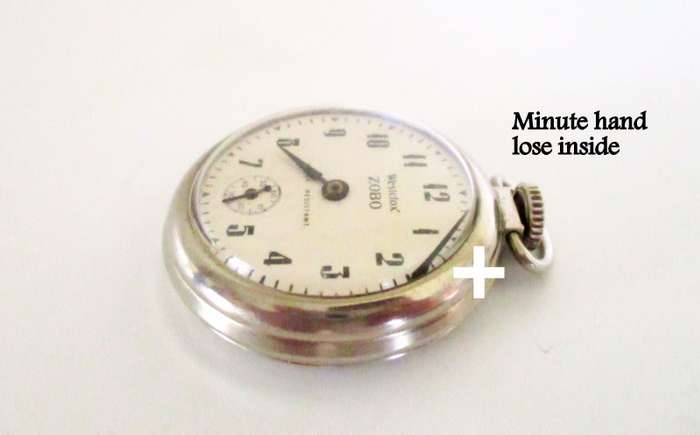 A WESTCLOX ZOBO POCKET WATCH---TICKING AWAY---Please read
