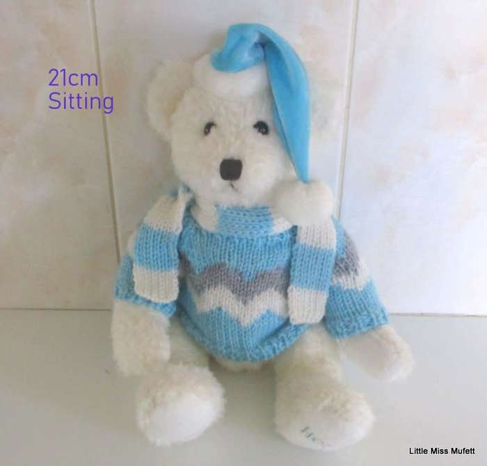A TEDDY BEAR FROM HOME--EXCELLENT CONDITION