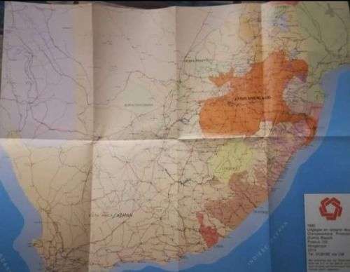 AFRIKANERLAND N GEBIEDSAANDUIDING MET KAART INGESLUIT