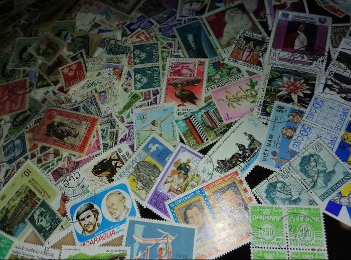 2000 x World Stamps - very nice lot from various countries