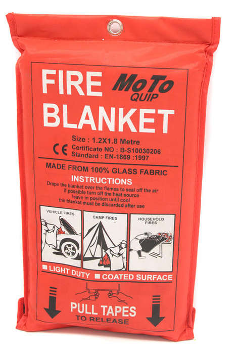 Fire Blanket 1.2 X 1.8 M
