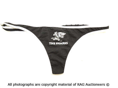 SHARKS RUGBY BAD BOY G-String Underwear (Size:XL) [4 Up for Grabs!!!]