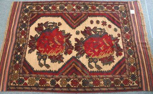 Handwoven Persian Taimani Kelim 180 x 130