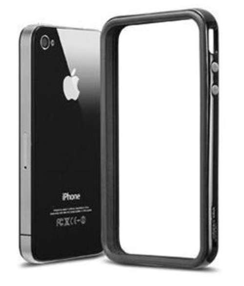 iPhone 4 & 4S Silicone Bumper (Black)