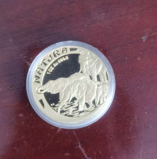 1996 Natura 1oz fine gold coin