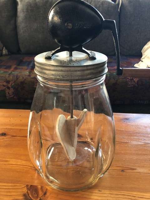 Beautiful Blow butter churn