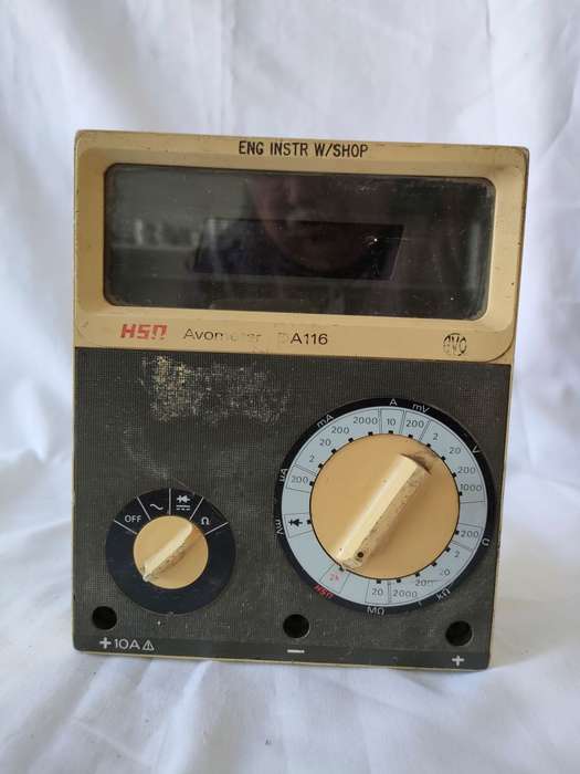 Vintage Avonmeter: Appears in decent condition