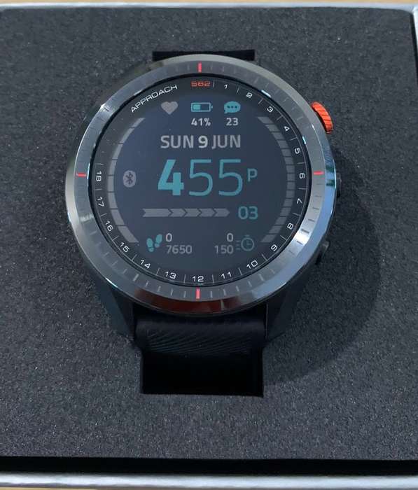 Garmin Premium GPS Golf watch: Approach S62: Almost brand new: Only used on 3 occasions