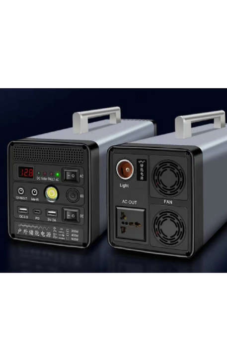 Mulit Function Solar 200W UPS Portable Outdoor Energy Storage Power Supply