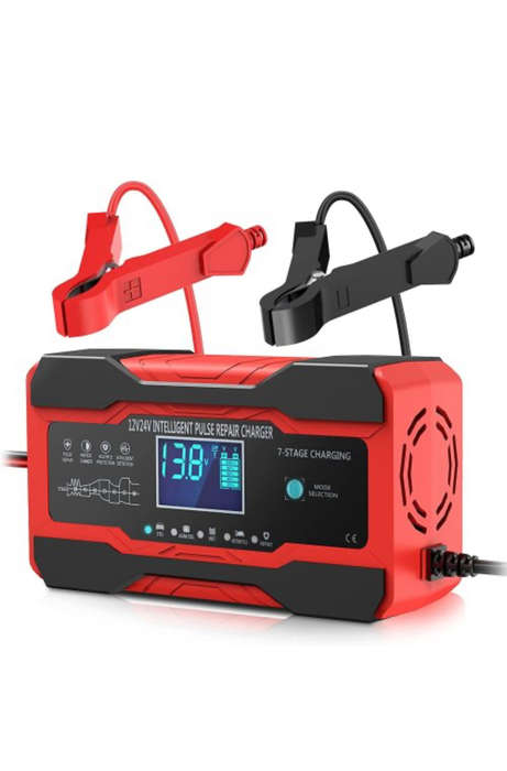 10A Battery Charger Automotive 24V and 12V Car Battery Charger Battery Maintainer